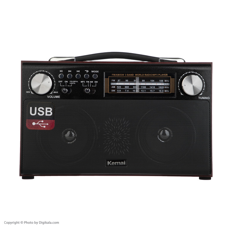 رادیو اسپیکر کمای مدل MD-1702BT رادیو اسپیکر کمای مدل MD-1702BT