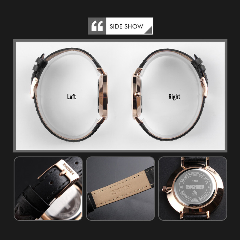 ساعت مچی عقربه ای زنانه اسکمی مدل 1397 کد 01