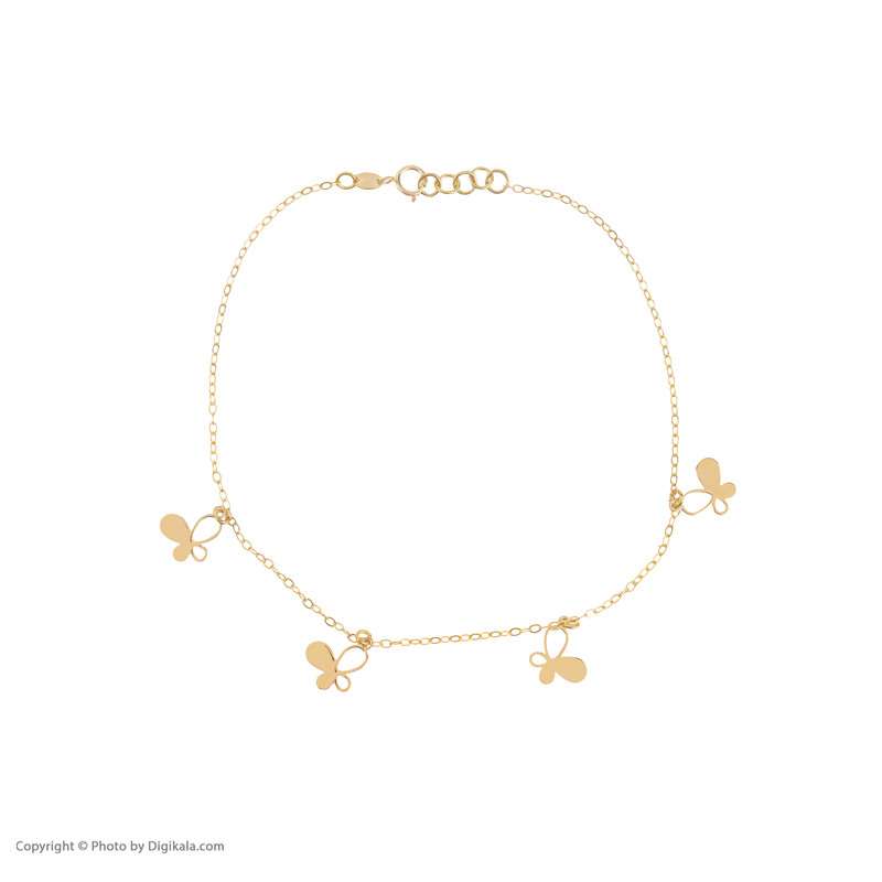 پابند طلا 18 عیار زنانه میو گلد مدل GD466