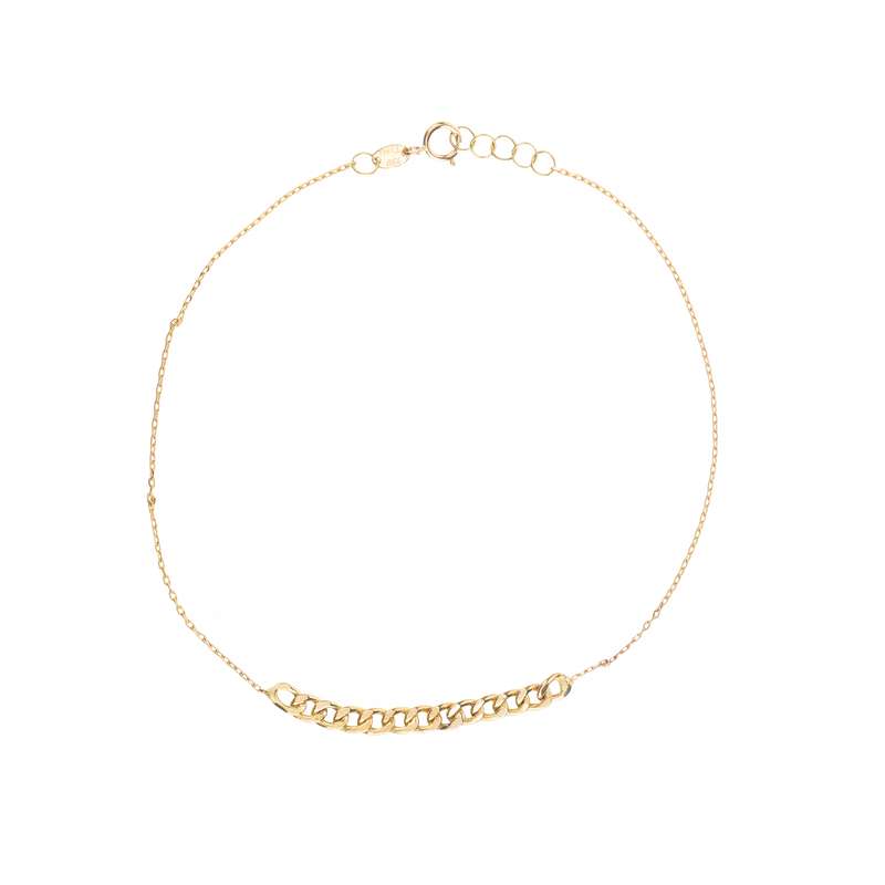 پابند طلا 18 عیار زنانه میو گلد مدل GD465