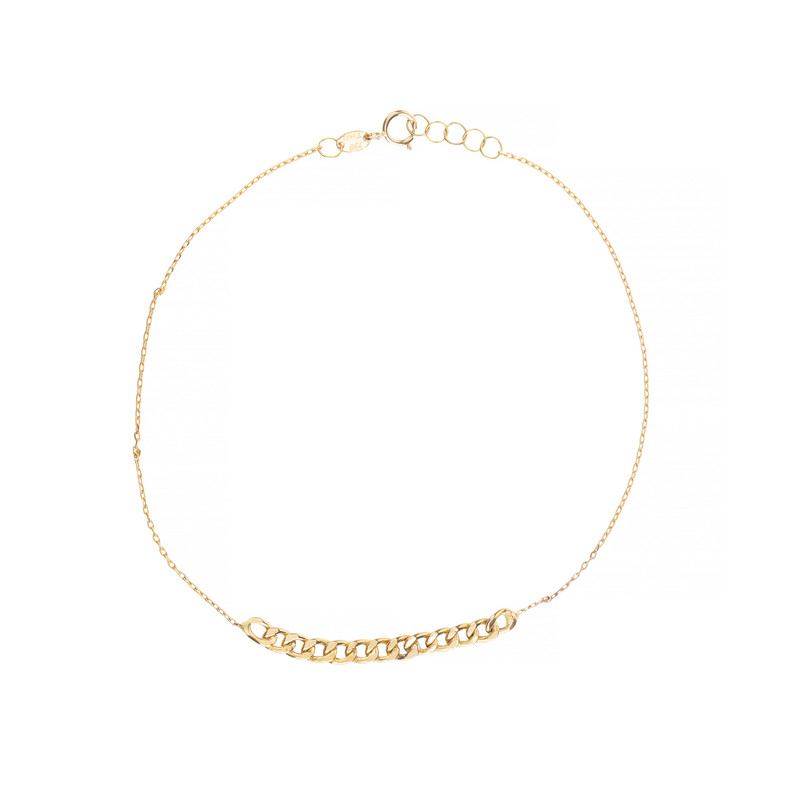 پابند طلا 18 عیار زنانه میو گلد مدل GD465