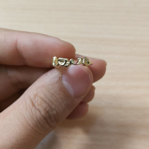 انگشتر دخترانه کد LV 01