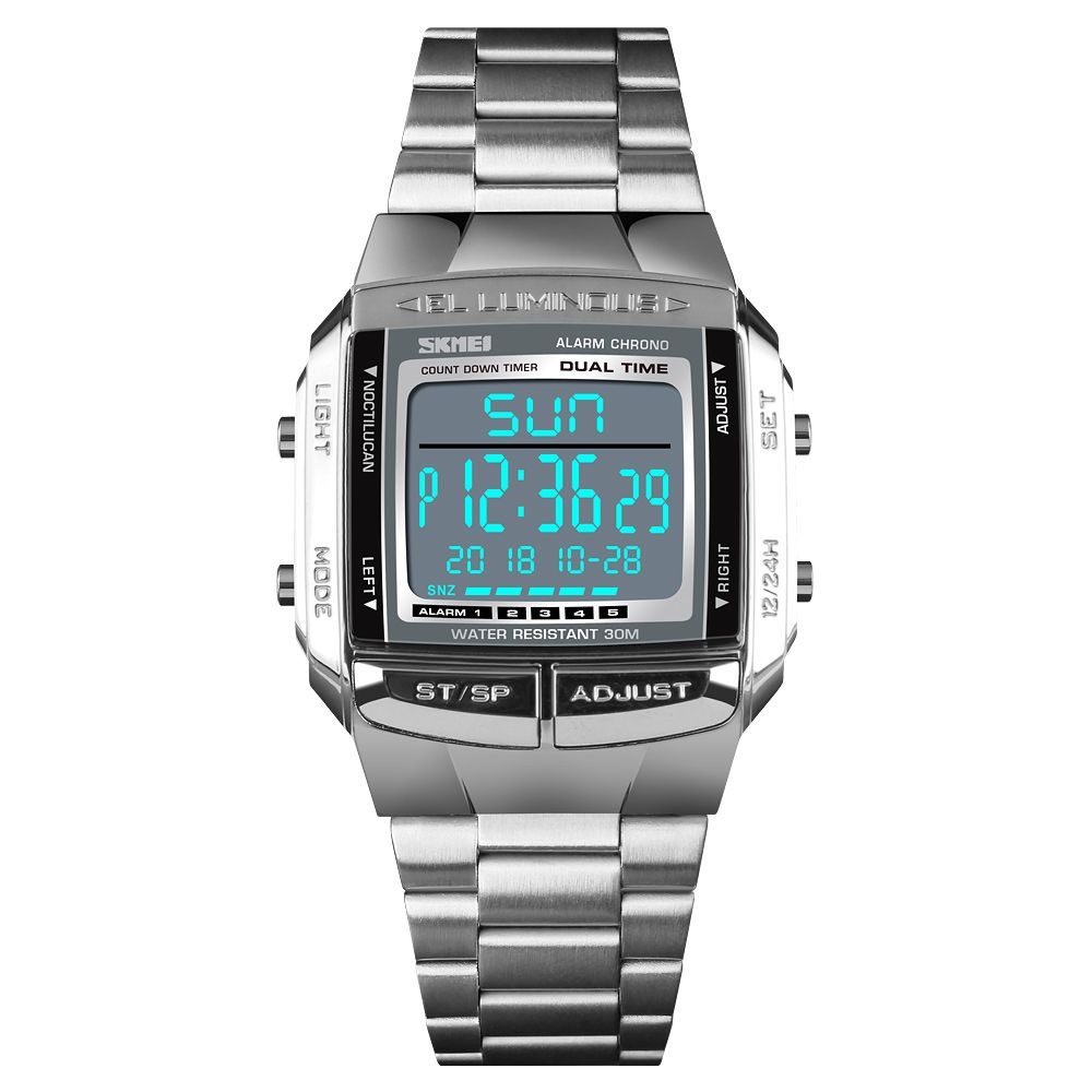 ساعت مچی دیجیتال اسکمی مدل 1381 کد 01 -  - 3