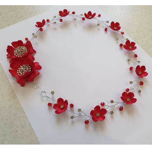 ریسه مو طرح گل کد RT01