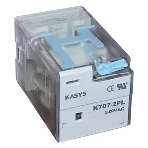  رله ۸ پایه کاکن مدل K707-2PL-220VAC بسته ۱۰ عددی