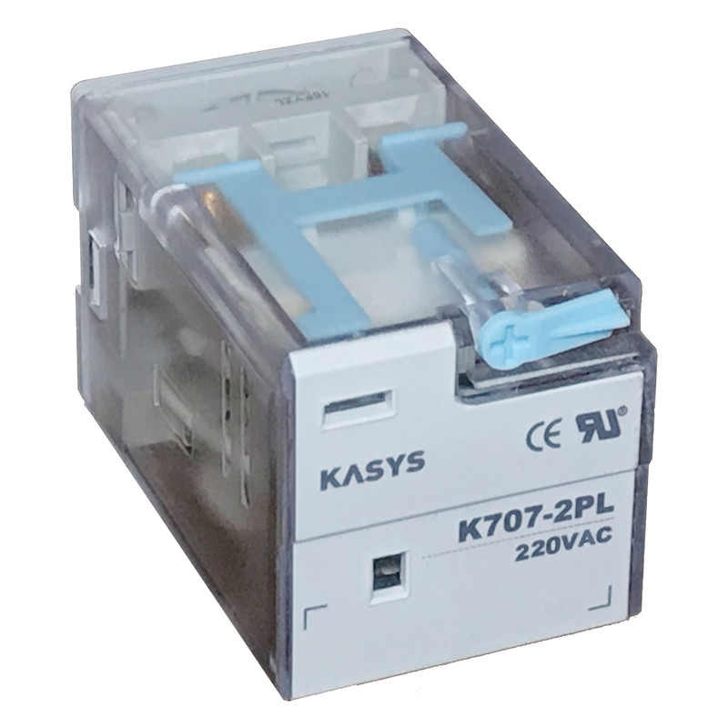 رله ۸ پایه کاکن مدل K707-2PL-220VAC بسته ۱۰ عددی