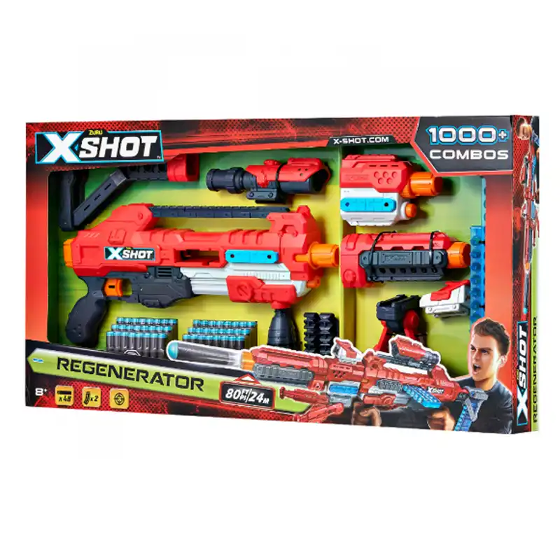تفنگ بازی زورو سری X-Shot مدل Regenerator