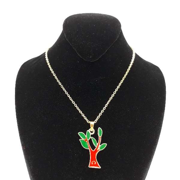 گردنبند دخترانه طرح درخت کد 180 گردنبند دخترانه طرح درخت کد 180