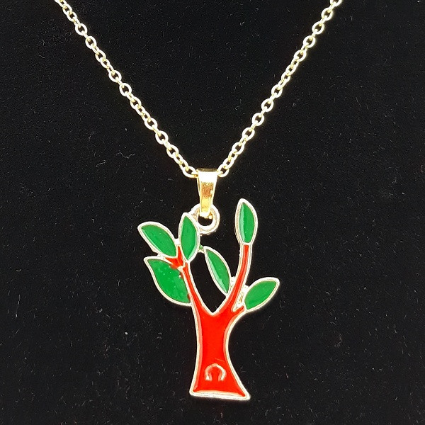 گردنبند دخترانه طرح درخت کد 180 گردنبند دخترانه طرح درخت کد 180