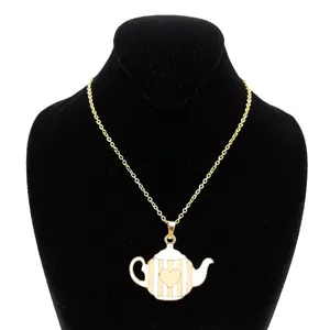 گردنبند دخترانه طرح tea کد 660