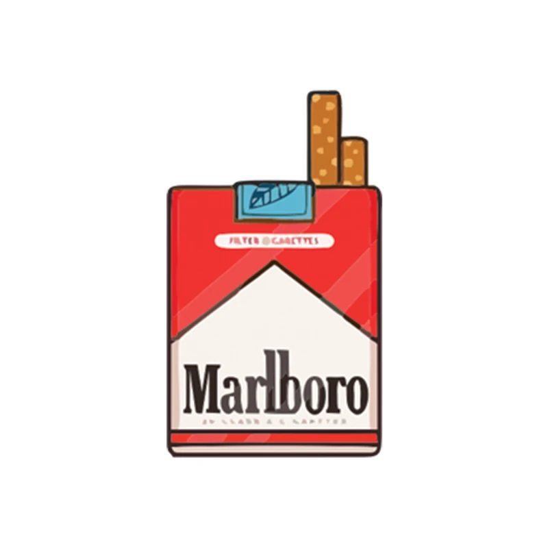 استیکر تزئینی موبایل طرح سیگار کد 2098