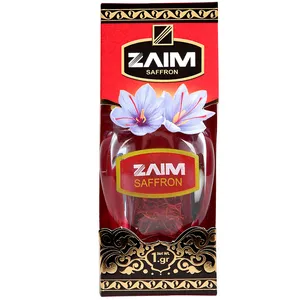 زعفران رشته ای درجه یک زعیم - 1 گرم
