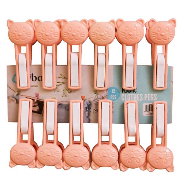 گیره لباس زیبا کد 666 بسته 12 عددی گیره لباس زیبا کد 666 بسته 12 عددی