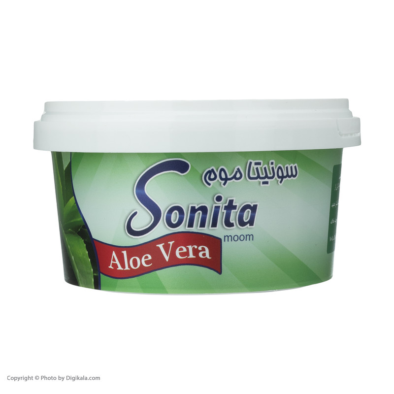 موم موبر سونیتاموم مدل Aloevera وزن 700 گرم موم موبر سونیتاموم مدل Aloevera وزن 700 گرم