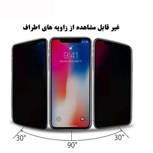 محافظ صفحه نمایش حریم شخصی مدل PR مناسب برای گوشی موبایل شیائومی Redmi Note 8 Pro
