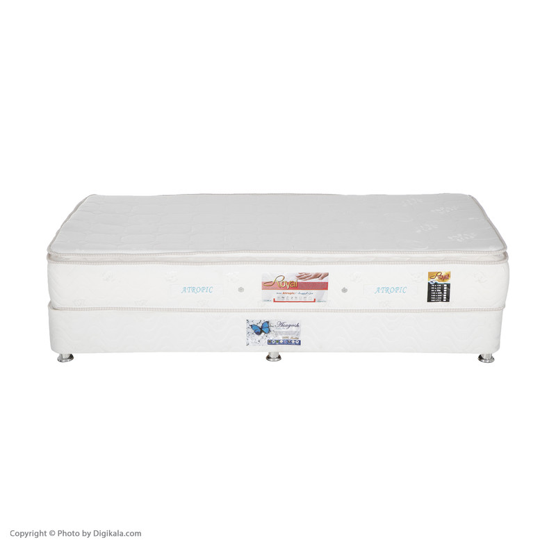 تخت خواب یک نفره آسایش مدل DMB135 سایز 200 × 90 سانتی‌ متر