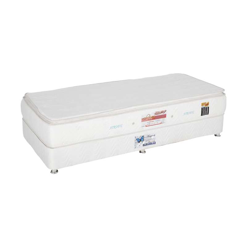 تخت خواب یک نفره آسایش مدل DMB135 سایز 200 × 90 سانتی‌ متر