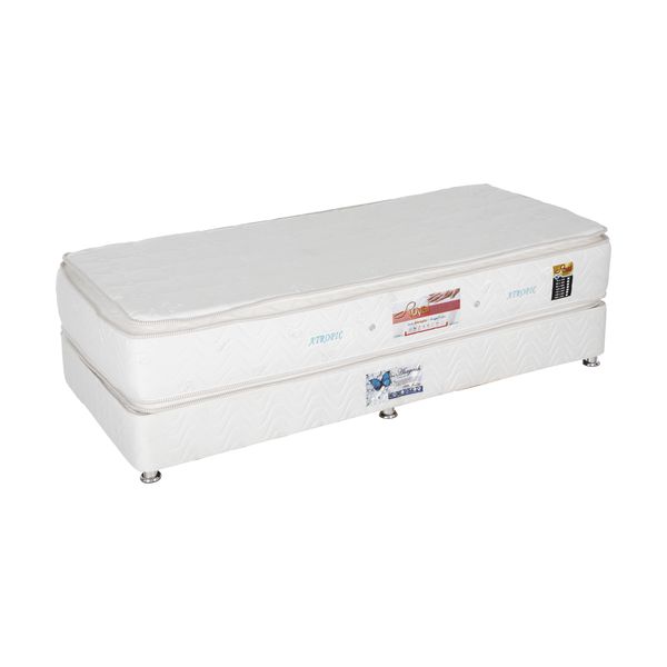 تخت خواب یک نفره آسایش مدل DMB139 سایز 200 × 90 سانتی‌ متر
