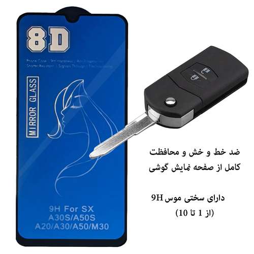 محافظ صفحه نمایش مدل SUN مناسب برای گوشی موبایل سامسونگ Galaxy A30