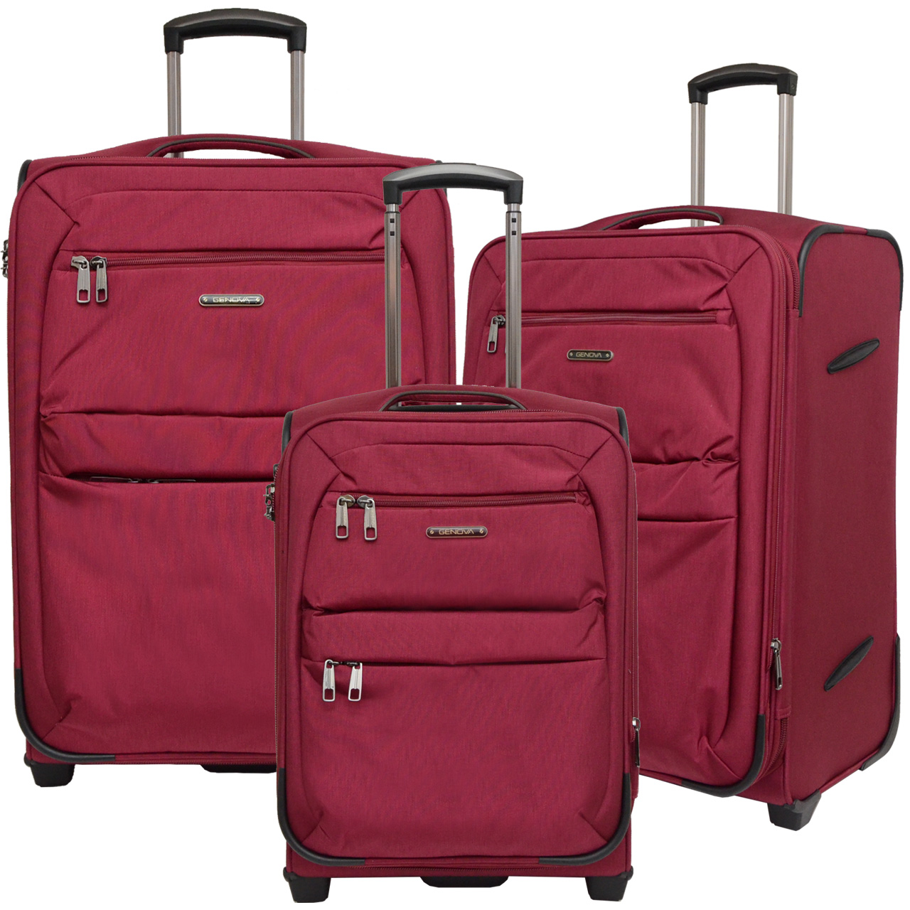 مجموعه سه عددی چمدان جنووا مدل 700258 کد 228952