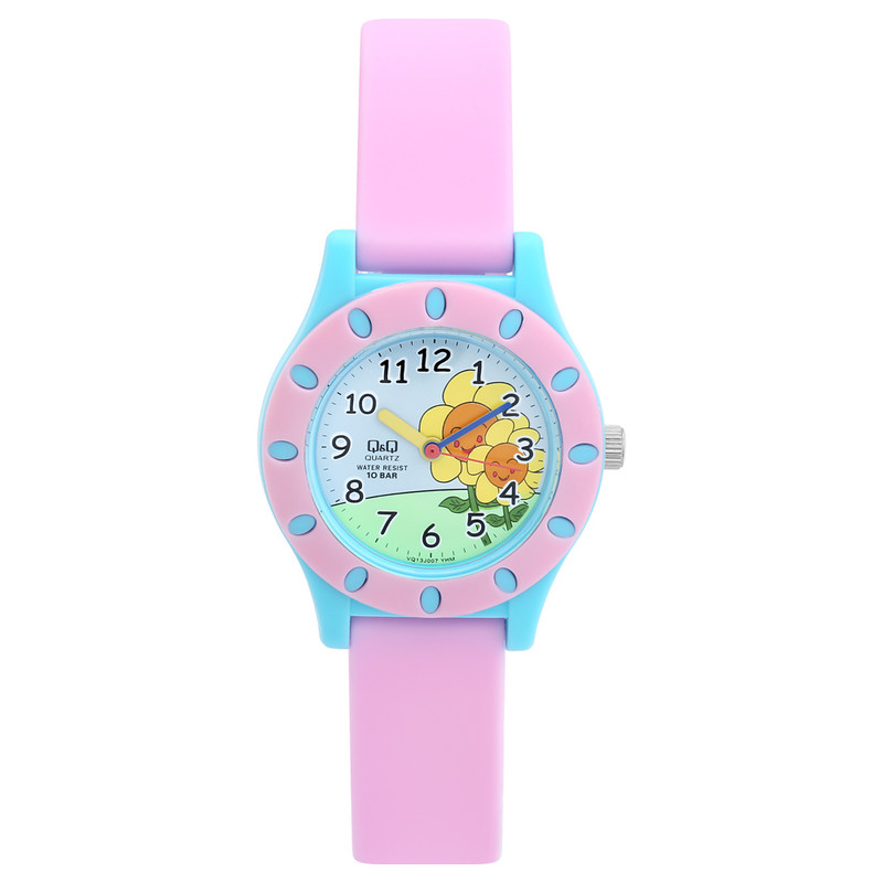 ساعت مچی عقربه ای دخترانه کیو اند کیو مدل vq13j007y