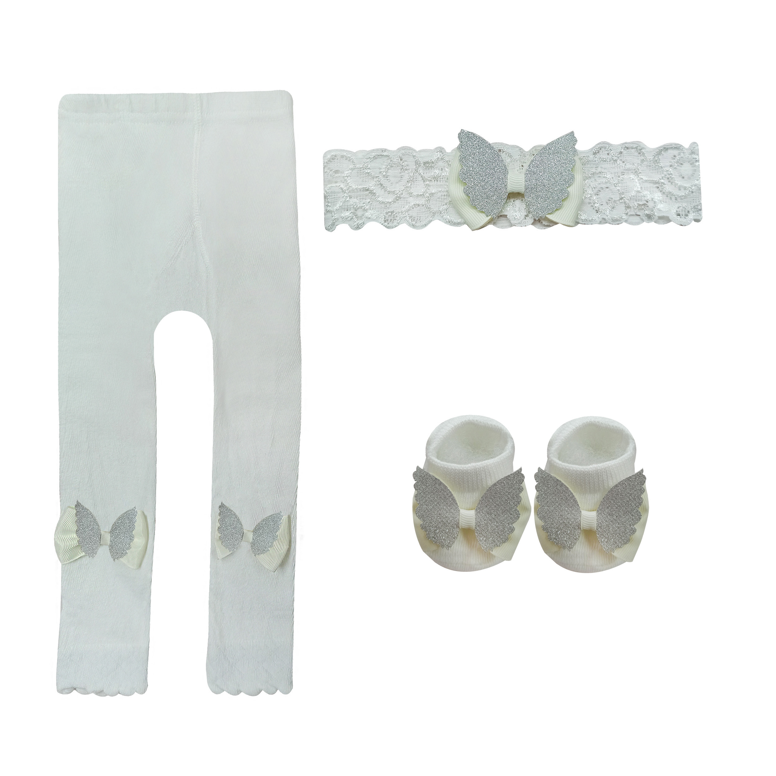 ست 3 تکه لباس نوزادی کد 3883