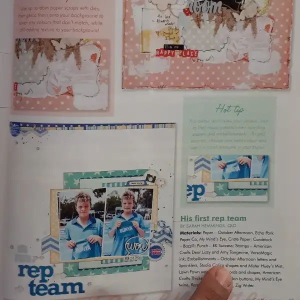 مجله Scrapbooking for a cause مارچ 2020