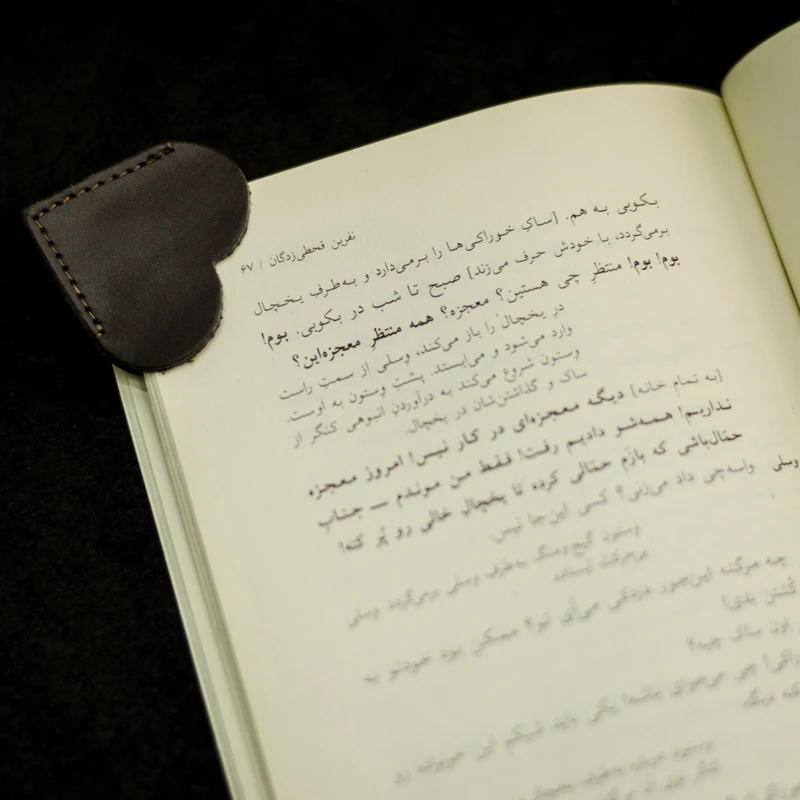 عکس شماره 4 : نشانگر کتاب چرما اسپرت کد 80bm-3 مجموعه 3 عددی