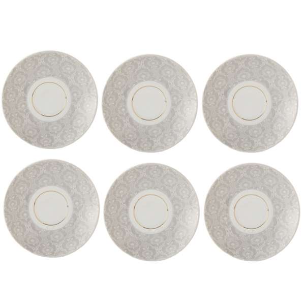 نعلبکی چینی زرین ایران مدل H_01 بسته 6 عددی نعلبکی چینی زرین ایران مدل H_01 بسته 6 عددی