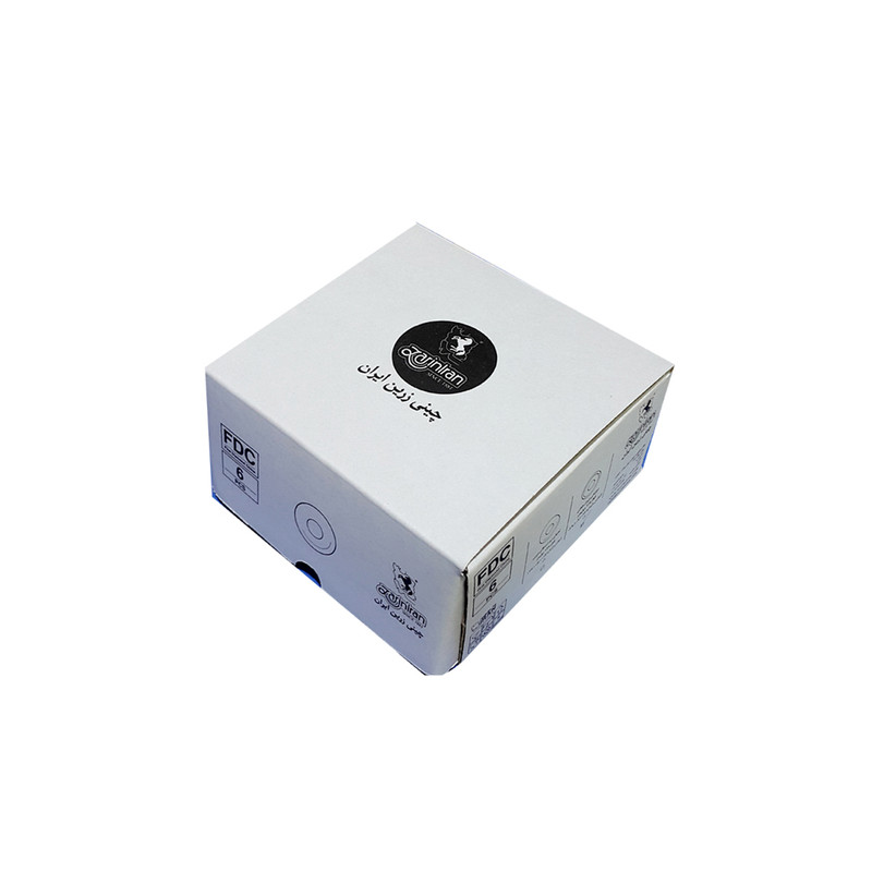 نعلبکی چینی زرین ایران مدل H_01 بسته 6 عددی