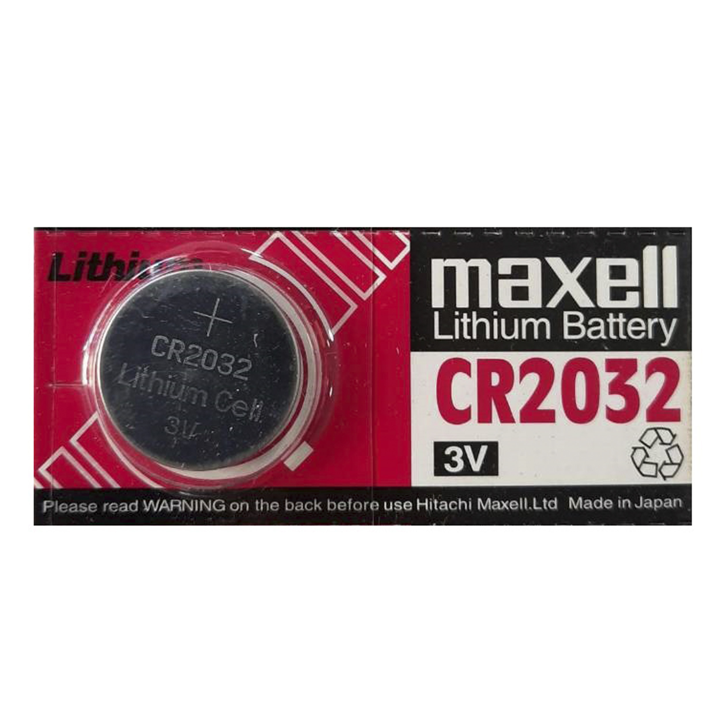 باتری سکه ای مکسل مدل CR 2032