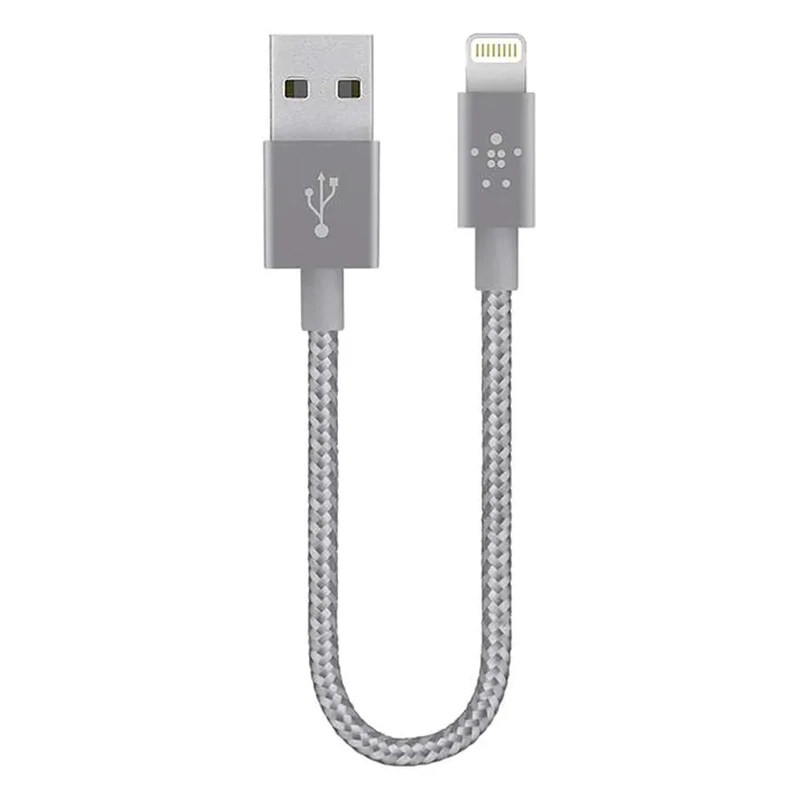 کابل تبدیل USB به لایتنینگ مدل BLK-02 طول 0.15 متر