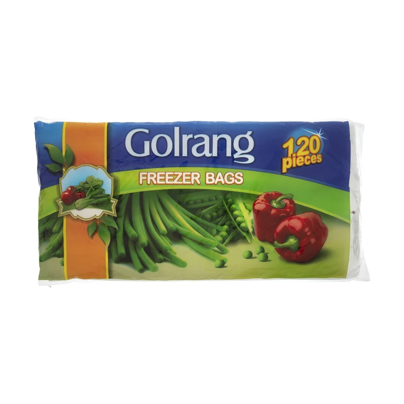 کیسه فریزر گلرنگ کد 5100220 بسته 120 عددی