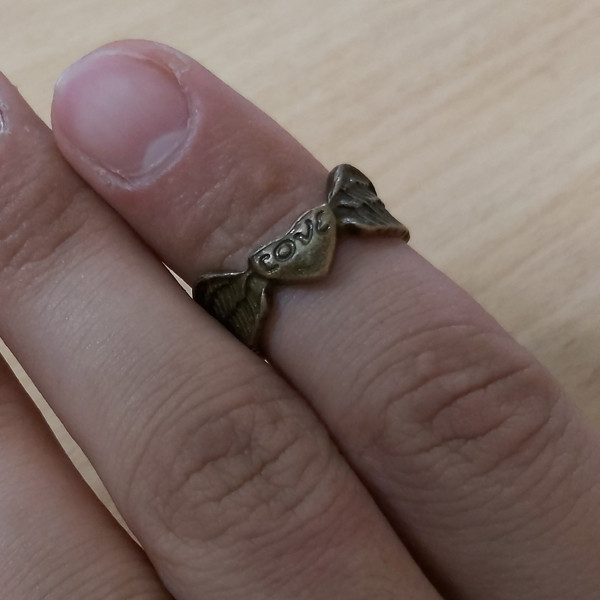 انگشتر دخترانه کد LVB 01