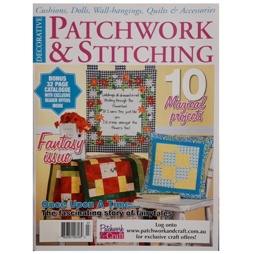 مجله Patchwork and Stitching مارچ 2020