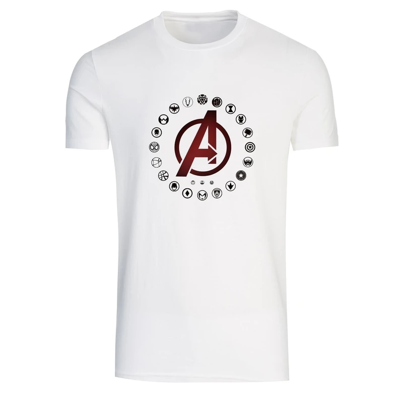 تیشرت آستین کوتاه مردانه طرح انتقام جویان کد A121