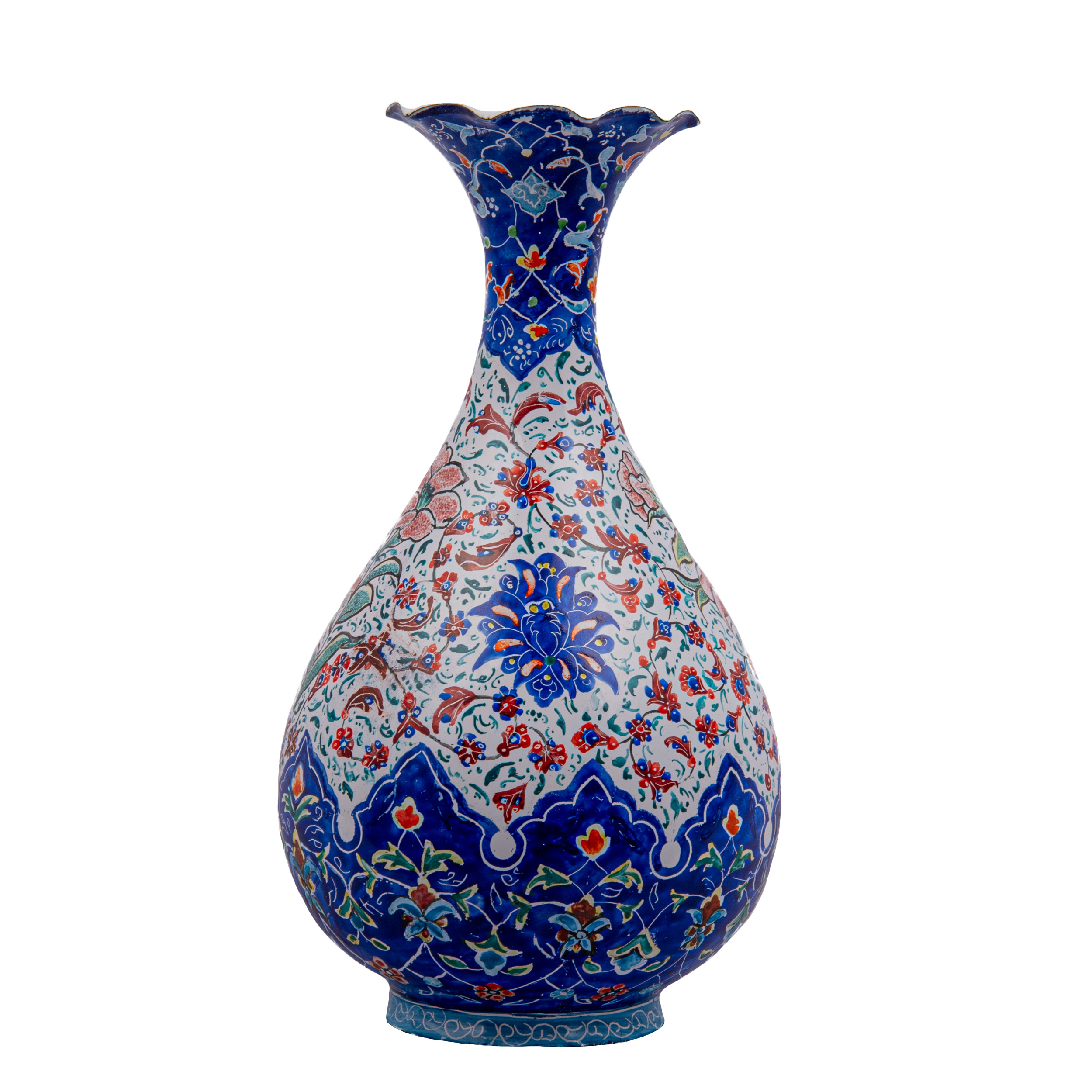 گلدان میناکاری مدل عباسی