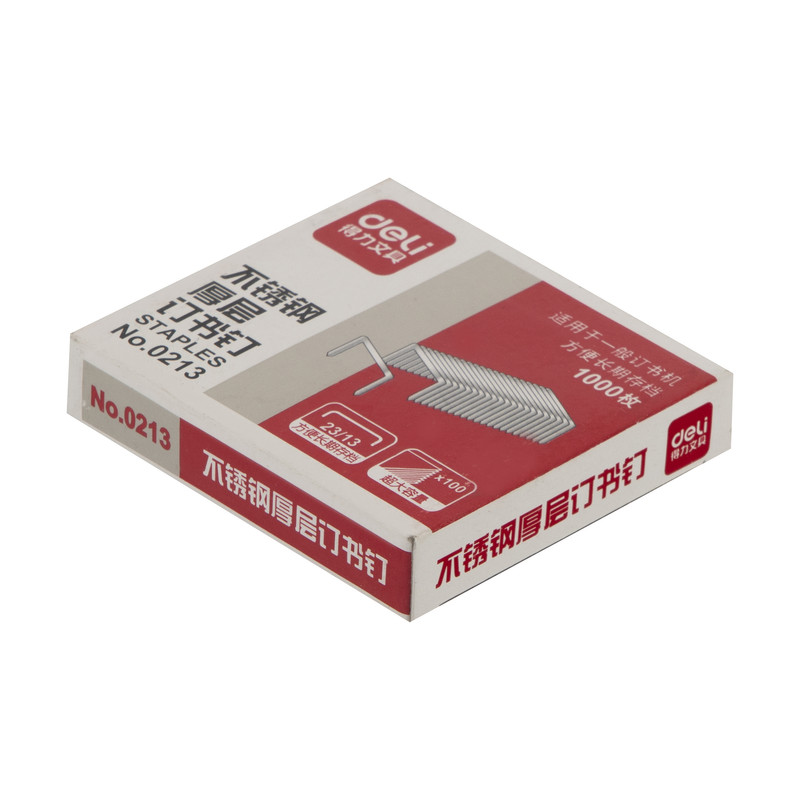 سوزن منگنه دلی کد 0213 سایز 23/13 بسته 1000 عددی