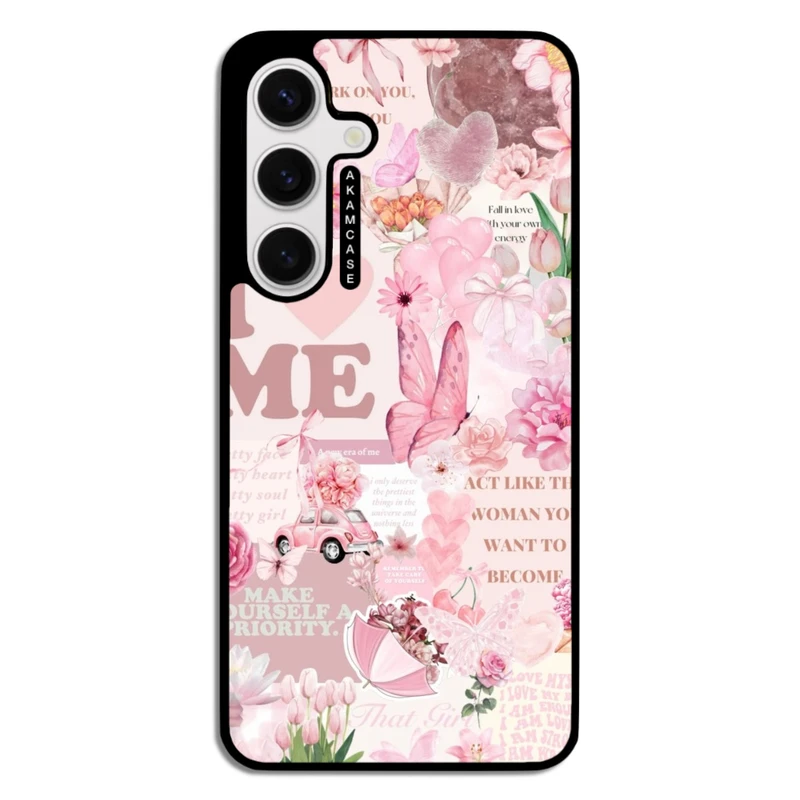 کاور آکام مدل AMC-WSGS24-PINK-12 مناسب برای گوشی موبایل سامسونگ Galaxy S24