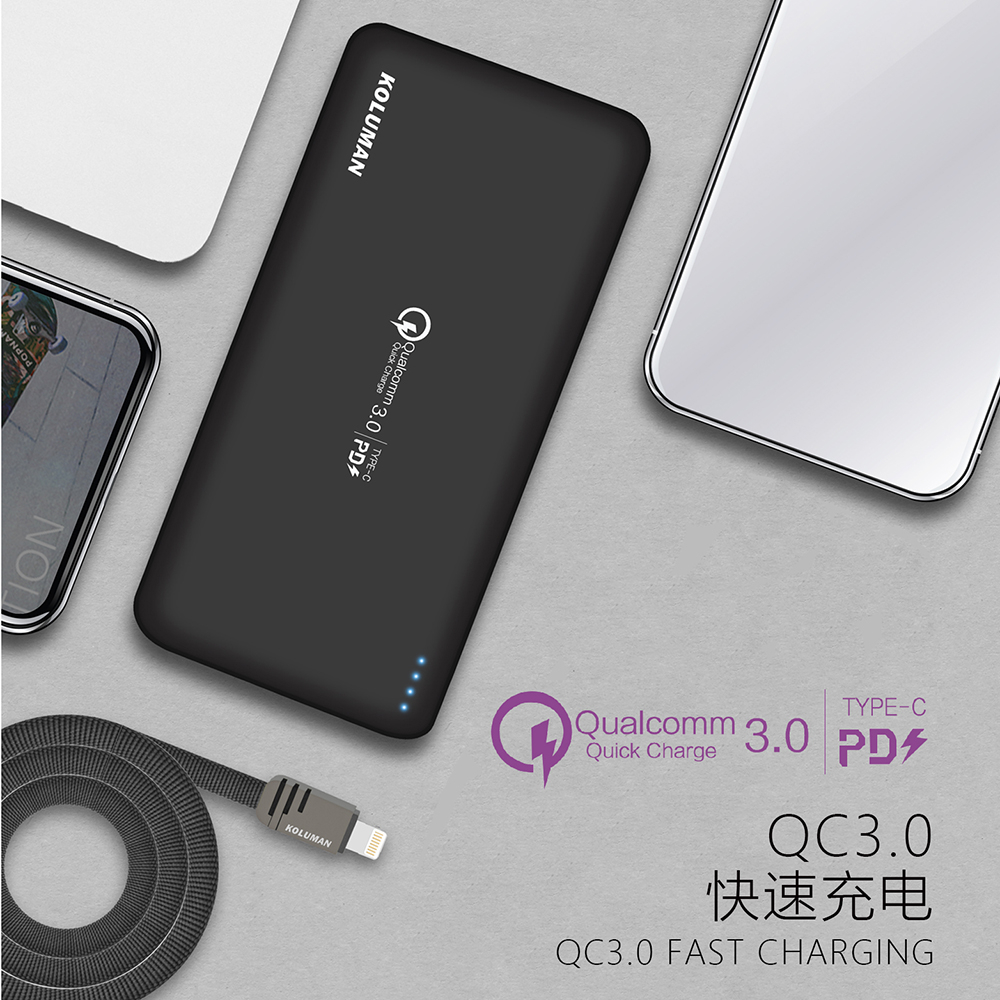 شارژر همراه کلومن مدل KP-270 ظرفیت 20000 میلی آمپر ساعت 