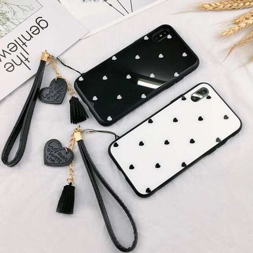 کاور طرح قلب کد 6699 مناسب برای گوشی موبایل اپل IPhone XXS