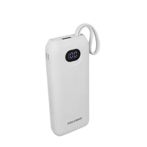 شارژر همراه کلومن مدل KP-280 ظرفیت 10000 میلی آمپر ساعت 