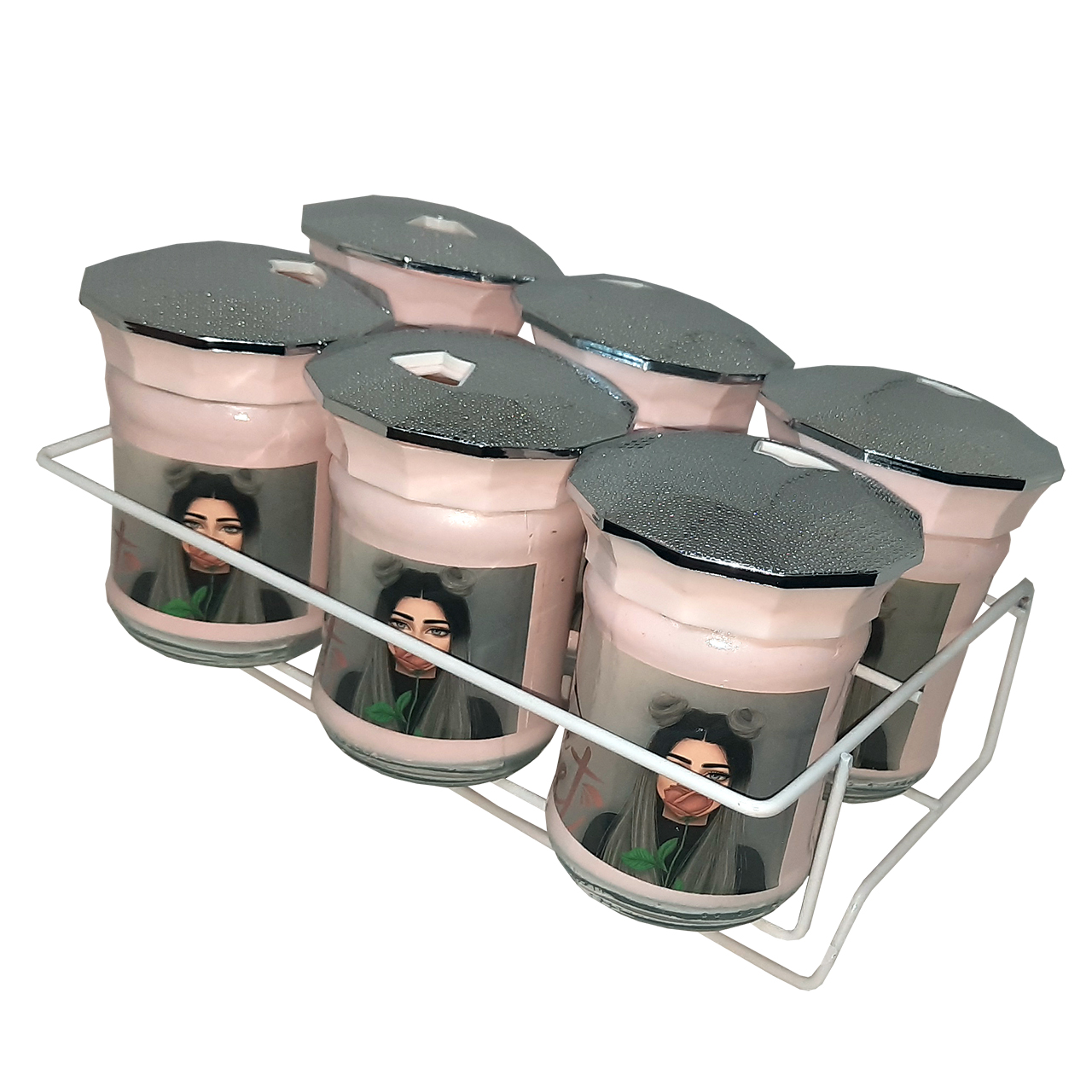 ست جا ادویه ای 6 پارچه مدل FU-10 ست جا ادویه ای 6 پارچه مدل FU-10