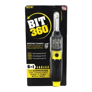 مجموعه 6 عددی پیچ گوشتی و سری پیچ گوشتی بیت مدل AM313