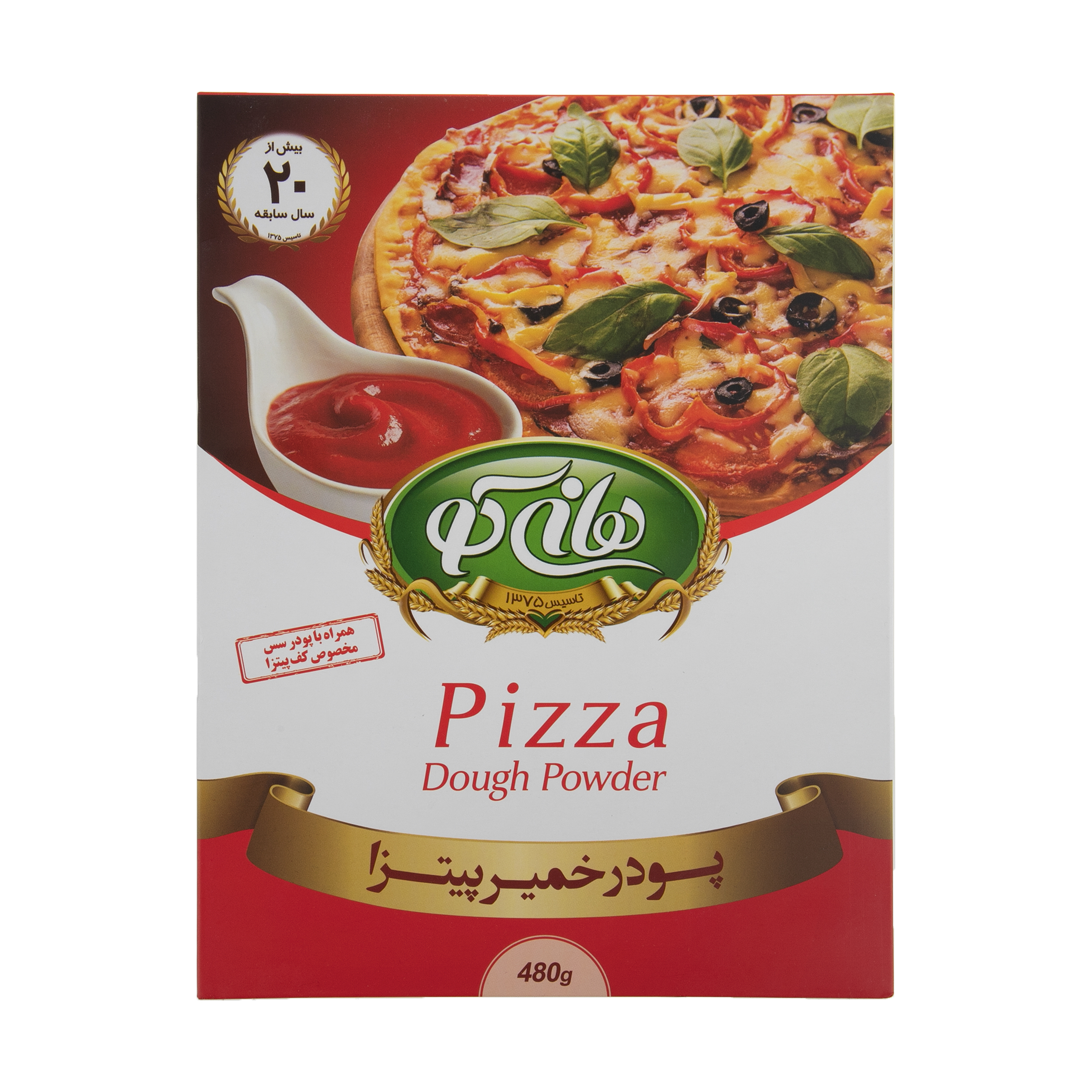 پودر خمیر پیتزا هانی کو - 480 گرم