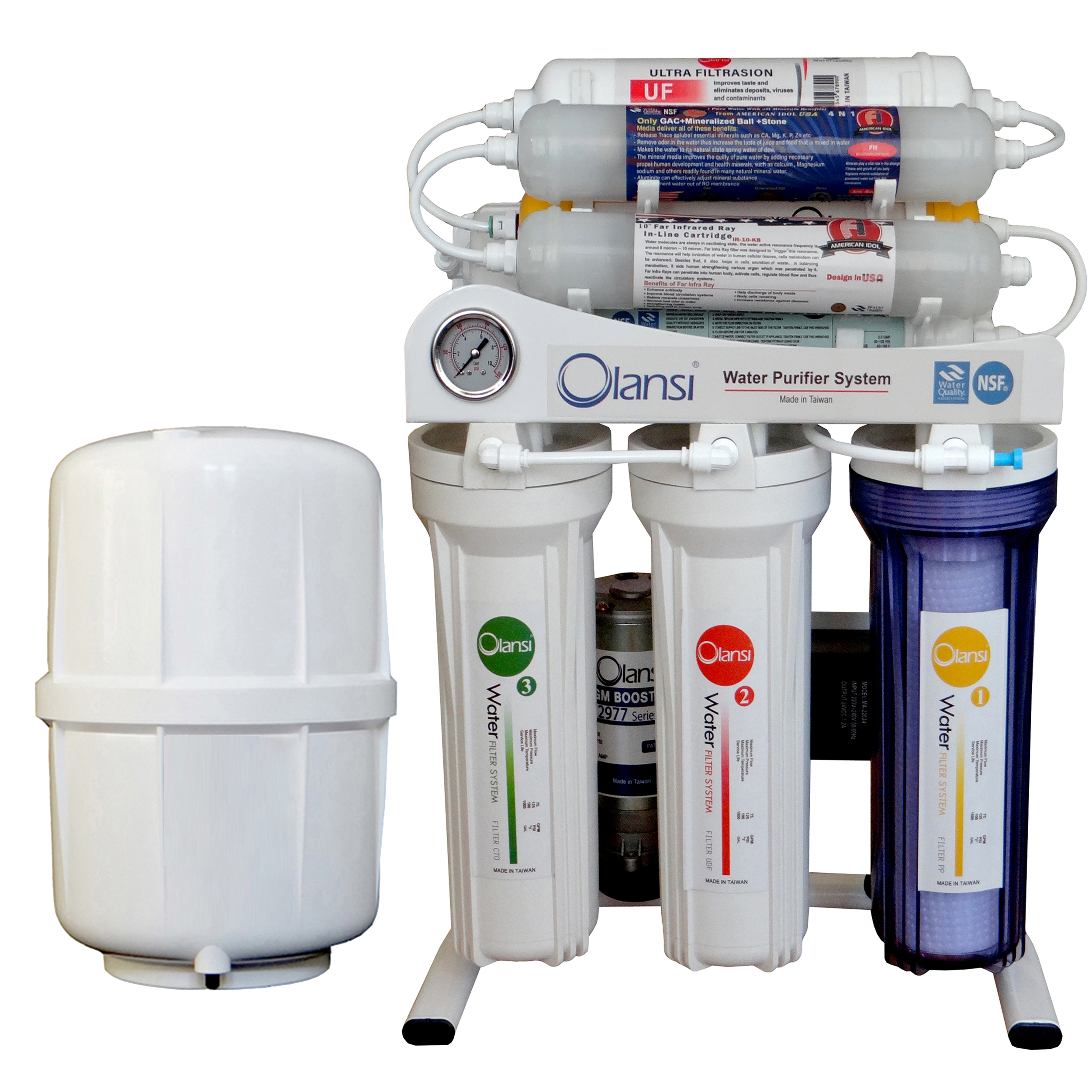دستگاه تصفیه کننده آب اولانسی مدل REVERSE OSMOSIS AT7500