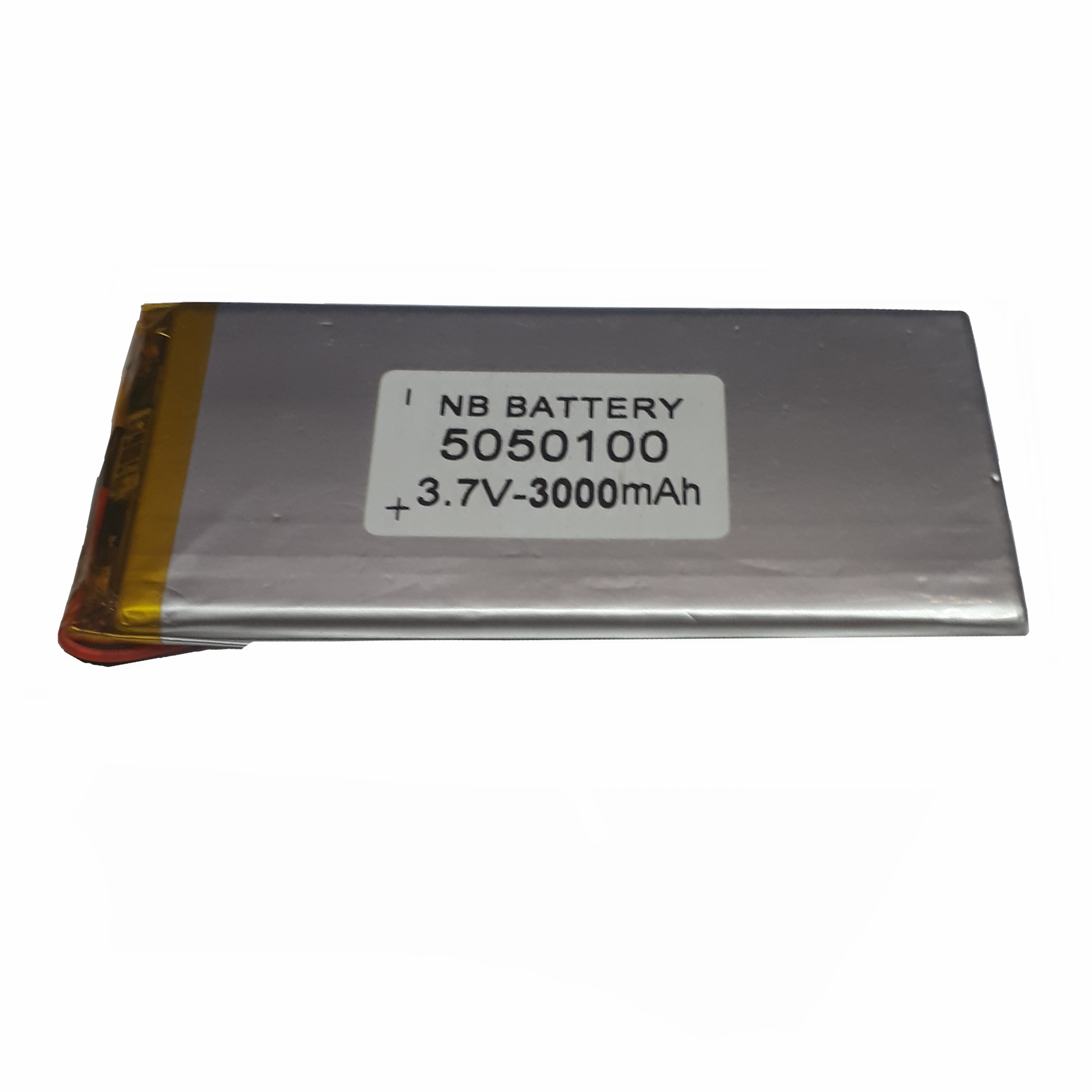 باتری لیتیوم-یون کد 5050100 ظرفیت 3000 میلی آمپر ساعت