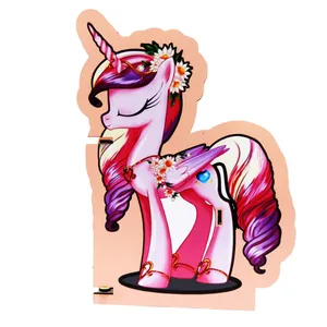 جعبه هدیه چوبی طرح My Little Pony کد JAPO1