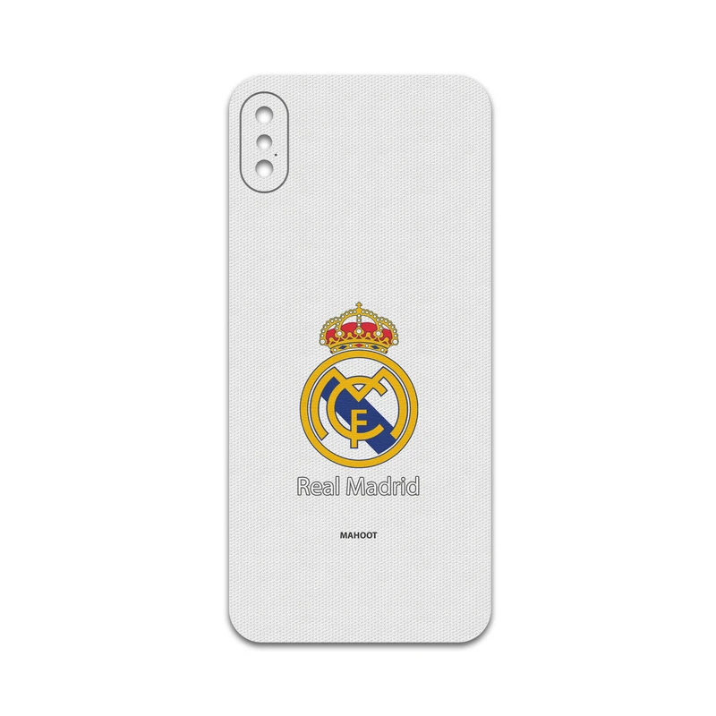 برچسب پوششی ماهوت مدل REAL MADRID Design مناسب برای گوشی iPhone X