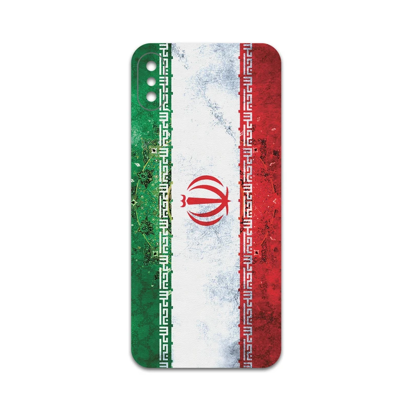برچسب تزئینی ماهوت مدل IRAN-flag Design مناسب برای گوشی iPhone X